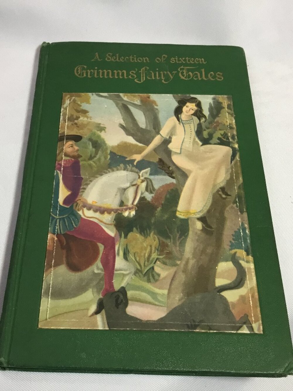 Grimms Fairy Tales A Selection Of Sixteen An Uncle Dan Book Illustrated.